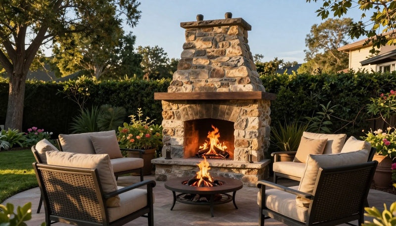 How long do outdoor fireplaces last?