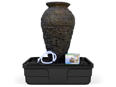 Aquascape Stacked Slate Urn Fountain Kit