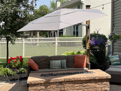 Shadowspec Retreat Wall-Mounted Umbrella