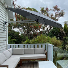Shadowspec Retreat Wall-Mounted Umbrella