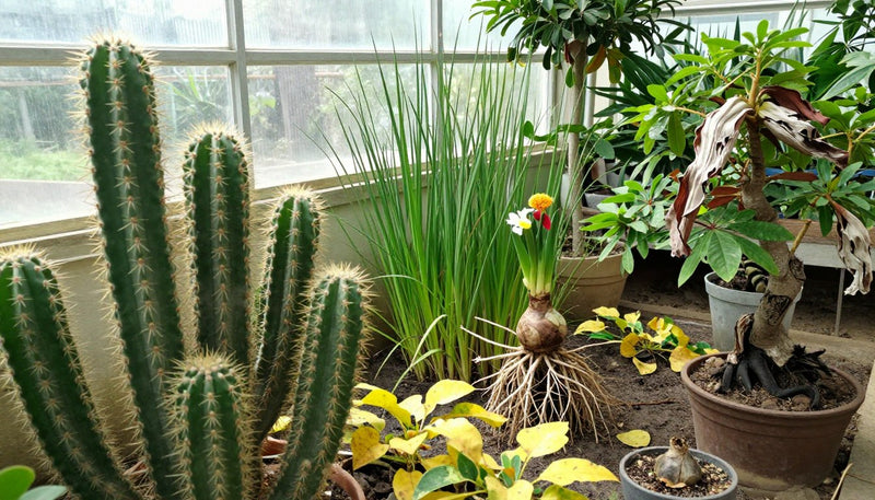What plants should not go in a greenhouse?