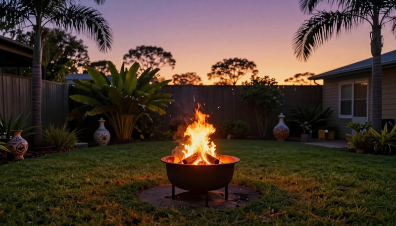Are you allowed to have a fire in your backyard in QLD?