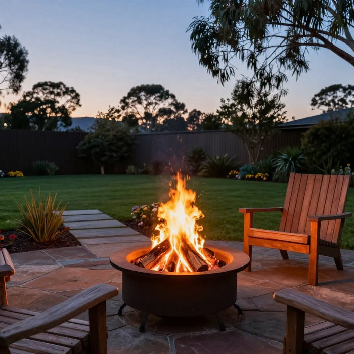 Can I have a fire pit in my backyard in Canberra?