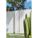Handmade Bottlebrush copper and brass cold-only outdoor shower.