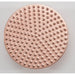 200mm solid copper shower rose with brass connection.