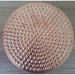 240mm solid copper shower rose with brass connection.