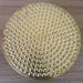 240mm solid brass shower rose with brass connection.
