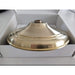 240mm solid brass shower rose with brass connection.
