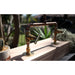 Handmade Grevillea copper and brass bath tap.