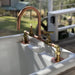 Handmade Kangaroo Paw copper and brass bath tap.