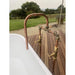 Handmade Eucalyptus copper and brass bath tap.