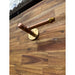 Handmade 1 inch copper and brass toilet roll holder.