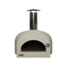 Polito Donatello II wood fire oven white finish front view