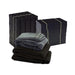 Aquascape Rainwater Harvesting Water Storage Kit contents: stacked AquaBlox large storage modules with EPDM liner and geotextile underlay
