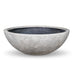 Aquascape 152cm Fountain Bowl in Lunar Gray, side view of the cast composite bowl