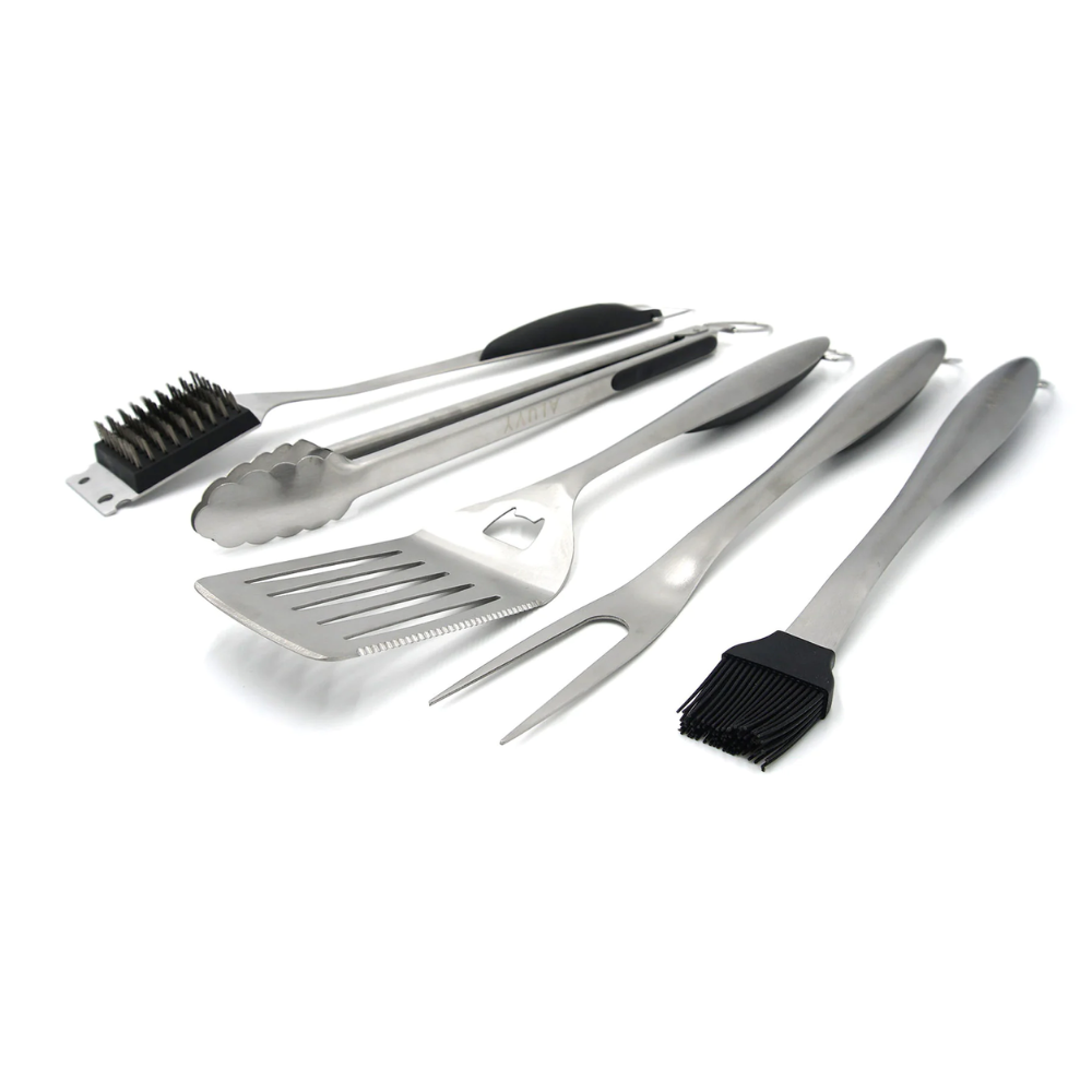 Aluvy Barbecue Tool Set, 5 Piece