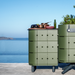 Aluvy JEAN Basalt outdoor kitchen cabinet in Kaki
