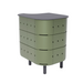 Aluvy JEAN Basalt outdoor kitchen cabinet in Kaki