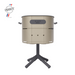 Aluvy MARCEL Basalt charcoal barbecue in Champagne with charcoal frame and stainless steel lid