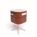 Aluvy MARCEL Original charcoal barbecue in Terracotta with cream frame