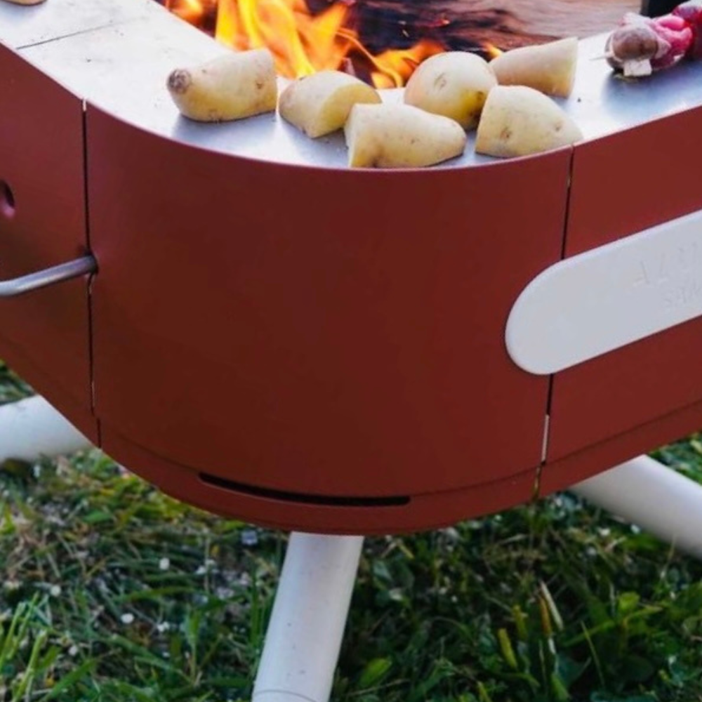 Aluvy SAM Original fire brazier in Terracotta