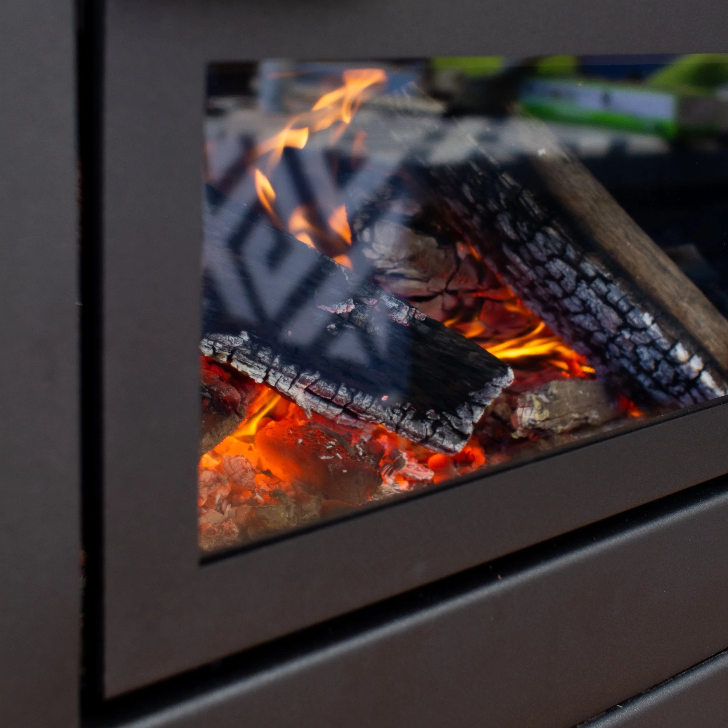 Billy Smoker Glaze door, fitted