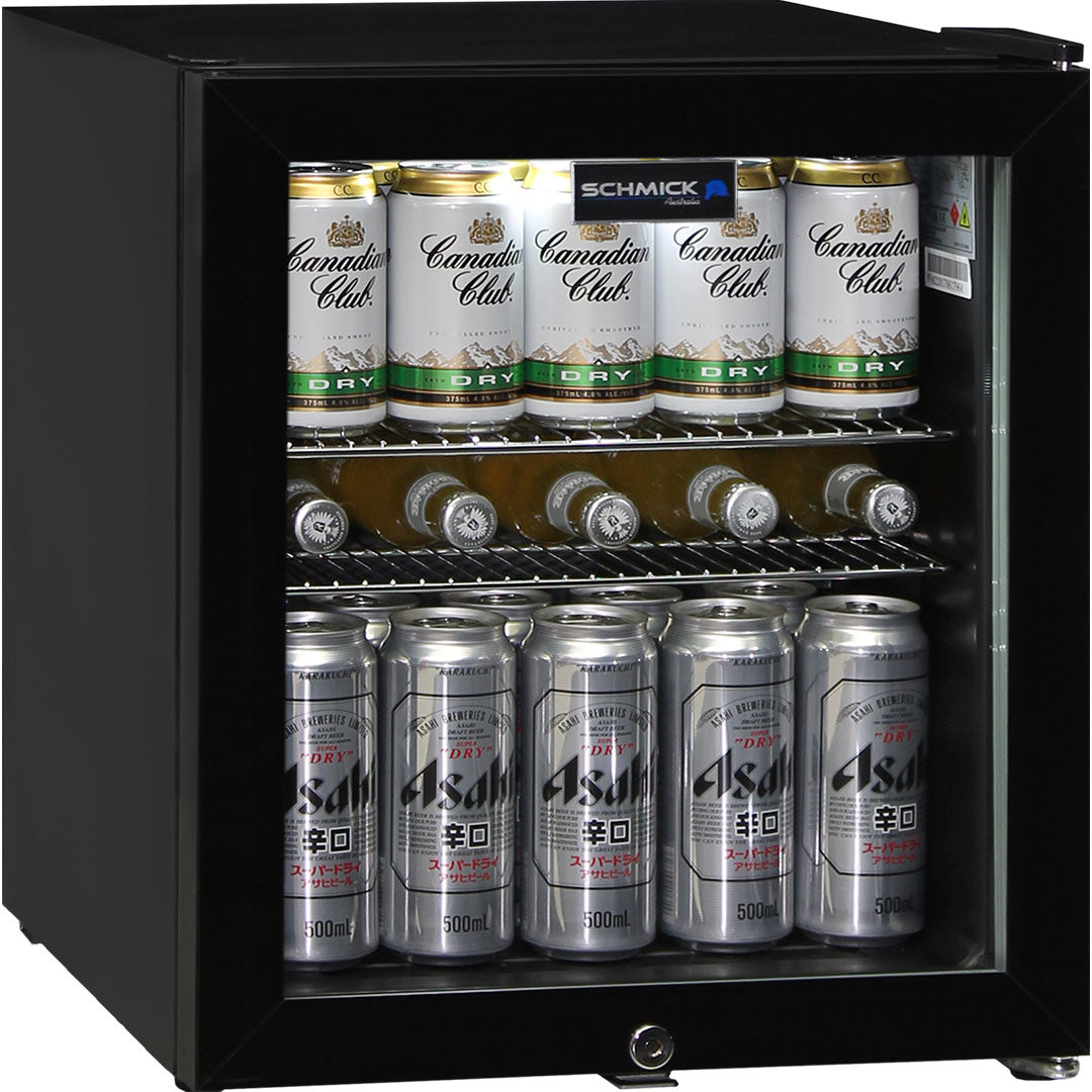 Schmick black mini bar fridge 50 litre, additional view 2