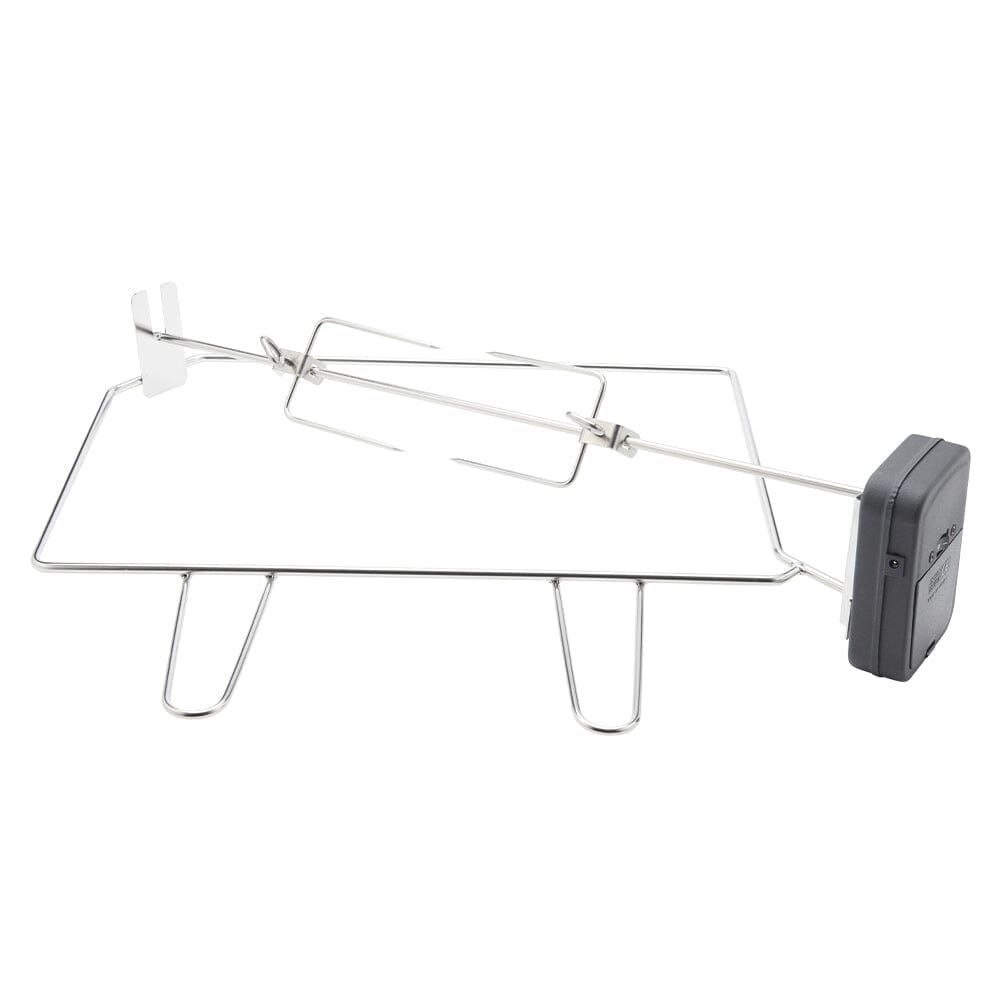 Buschbeck rotisserie frame with spit and motor