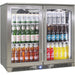 Rhino ENVY 316 marine-grade outdoor bar fridge 248L, front view