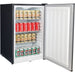 Schmick solid-door bar fridge, adjustable glass shelving