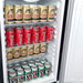 Schmick solid-door bar fridge, reversible door with lock