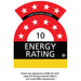 Rhino SG1-SD GEMS energy rating label, 10 stars