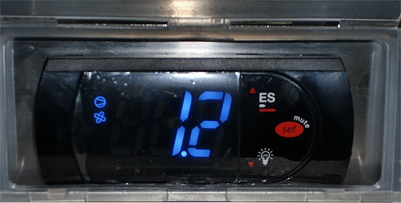 Rhino GSP beer and wine outdoor bar fridge, dual-zone controller