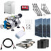 Aquascape ASA 24V solar dam aerator, half horsepower compressor in its lockable cabinet