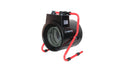 Winter Gardenz greenhouse fan heater side view with carry handle