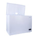 Husky 295L chest fridge freezer, lid open
