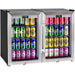Schmick tropical twin bar fridge pair, front view