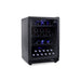 Husky Riserva 154L dual zone wine fridge, beechwood shelves