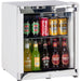 Schmick white mini bar fridge 50 litre, front view