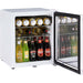 Schmick white mini bar fridge, LOW E glass door