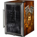 Schmick Ned Kelly themed bar fridge, 70 litre, left hinge, front view