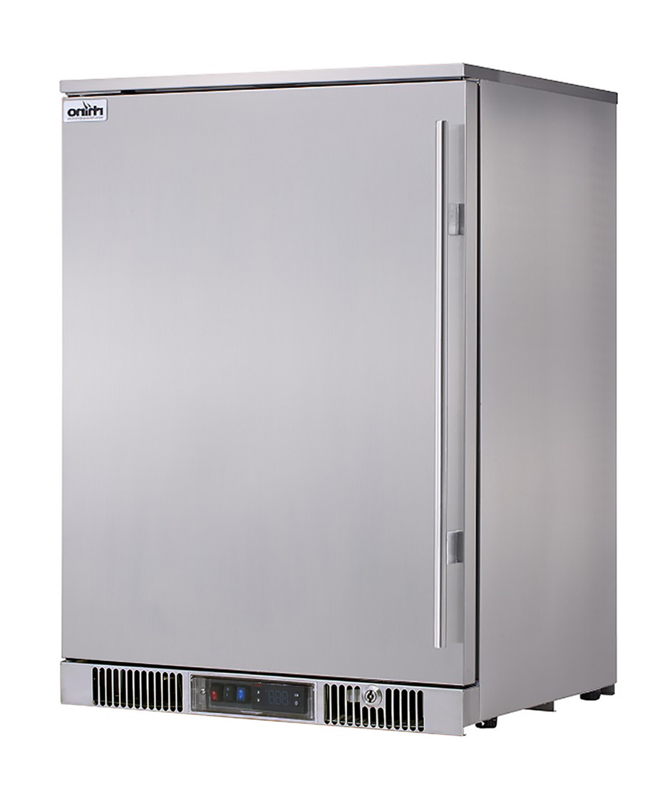 Rhino ENVY 316 marine-grade outdoor bar fridge, solid door version