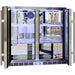 Rhino GSP outdoor bar fridge 208L, side view