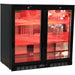 Rhino night club LED bar fridge 208L, front view