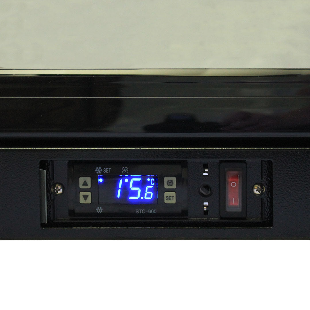 Rhino night club LED bar fridge 129L, blue lighting mode