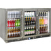 Rhino ENVY 316 marine-grade outdoor bar fridge 388L, front view
