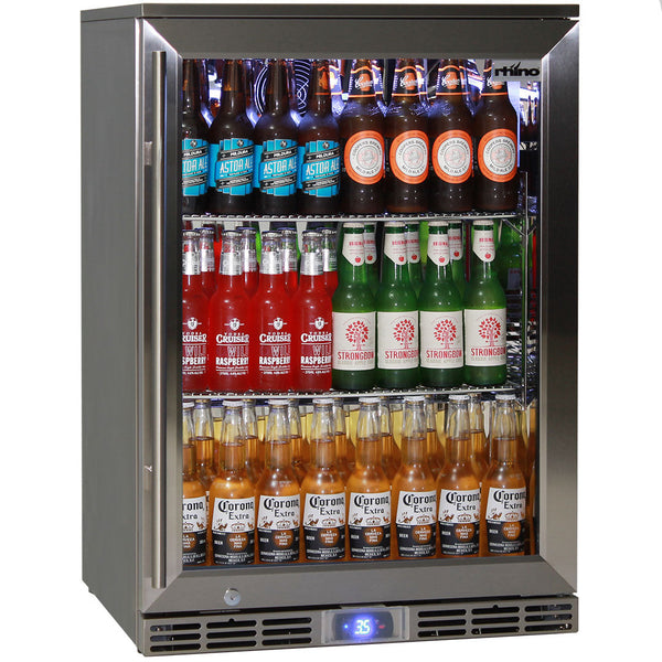 Rhino GSP outdoor bar fridge 129L, front view