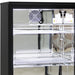 Rhino beer and wine combo bar fridge 129L, angle view