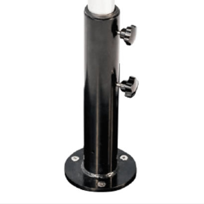 Shadowspec spigot mount for the Oasis umbrella, fixes into existing decking, patio or concrete
