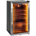 Schmick Ned Kelly bar fridge, yellow LED colour option